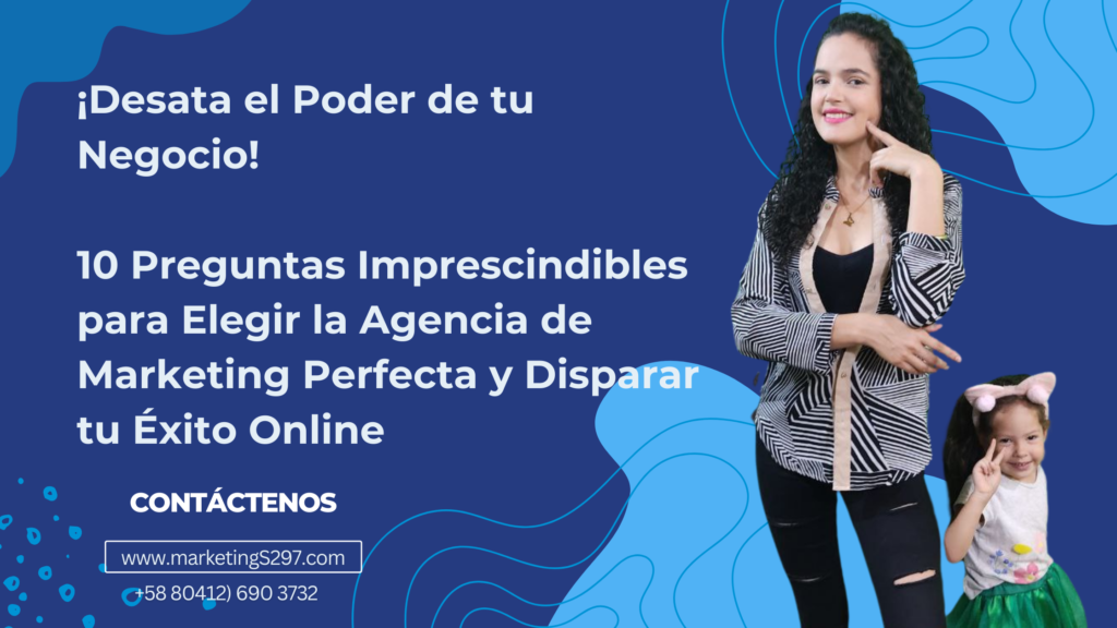 10 Preguntas Clave que Debes Hacer Antes de Contratar a una Agencia de Marketing Contratar una agencia de marketing puede ser una decisión crucial para el éxito de tu negocio. Antes de comprometerte con una, es esencial hacer las preguntas adecuadas para garantizar que estás eligiendo la opción correcta. Aquí tienes 10 preguntas clave que debes hacer antes de contratar a una agencia de marketing: 1. ¿Cuál es su experiencia y trayectoria en el mercado? Conocer la experiencia y trayectoria de la agencia te dará una idea de su capacidad para enfrentar desafíos y ofrecer resultados consistentes. 2. ¿Qué servicios ofrecen y en qué se especializan? Es importante entender qué servicios ofrece la agencia y si se alinean con tus necesidades específicas de marketing. 3. ¿Pueden proporcionar ejemplos de trabajos anteriores o estudios de caso? Ver ejemplos concretos de trabajos anteriores te ayudará a evaluar la calidad y el estilo de trabajo de la agencia. 4. ¿Cómo medirán el éxito de las campañas de marketing? Es crucial tener claridad sobre cómo la agencia medirá el éxito de sus estrategias y cómo se comunicarán los resultados. 5. ¿Qué estrategias utilizarán para alcanzar mis objetivos de marketing? Entender las estrategias específicas que la agencia planea implementar te permitirá evaluar su enfoque y compatibilidad con tus metas. 6. ¿Cuál es su enfoque para la comunicación y la colaboración? Una comunicación clara y una colaboración efectiva son fundamentales para el éxito de cualquier proyecto. Asegúrate de entender cómo la agencia manejará estas áreas. 7. ¿Cuál es su enfoque para la atención al cliente? La calidad del servicio al cliente puede marcar una gran diferencia en la experiencia general de trabajar con una agencia. Averigua cómo la agencia aborda la atención al cliente y el soporte. 8. ¿Cómo estructuran sus honorarios y cuáles son los costos involucrados? Es crucial entender cómo la agencia estructura sus honorarios y si se ajustan a tu presupuesto. Además, asegúrate de conocer cualquier costo adicional que pueda surgir. 9. ¿Qué medidas toman para mantenerse actualizados con las tendencias y cambios en el marketing? El marketing digital está en constante evolución, por lo que es importante que la agencia esté al tanto de las últimas tendencias y cambios en la industria. 10. ¿Tienen referencias o testimonios de clientes anteriores? Obtener referencias o testimonios de clientes anteriores te dará una idea de la satisfacción del cliente y la reputación de la agencia. Al hacer estas 10 preguntas clave antes de contratar a una agencia de marketing, estarás mejor equipado para tomar una decisión informada y encontrar la mejor opción para impulsar el crecimiento de tu negocio. © Todos los Derechos Reservados de marketingS297.com